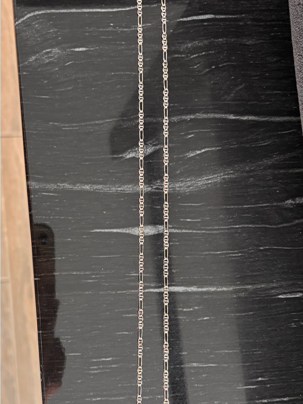 21 INCH STERLING SILVER NECKLACE